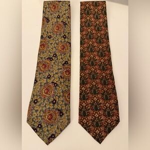 Vintage Valentino Silk Floral Tie Bundle